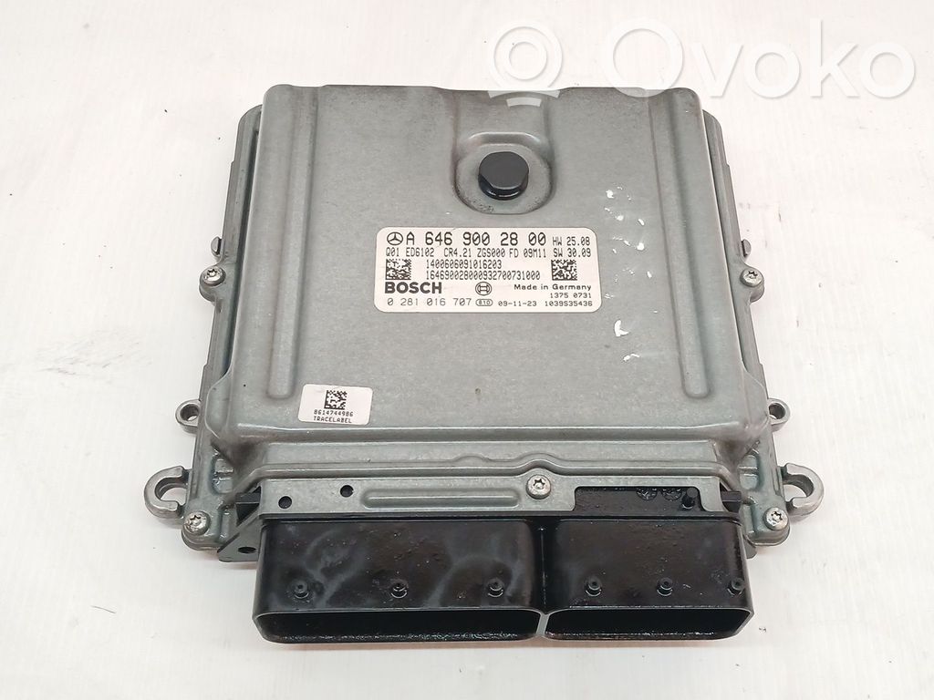 Mercedes-Benz Vito Viano W639 Sterownik / Moduł ECU 