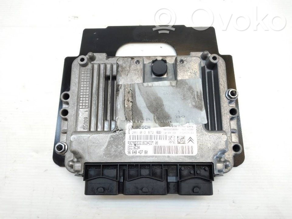 Unidad de control/módulo del motor   0281013872,9664843780,BOSCH