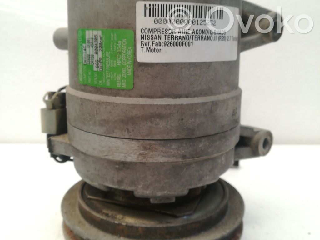 Nissan Terrano Compressore aria condizionata (A/C) (pompa)