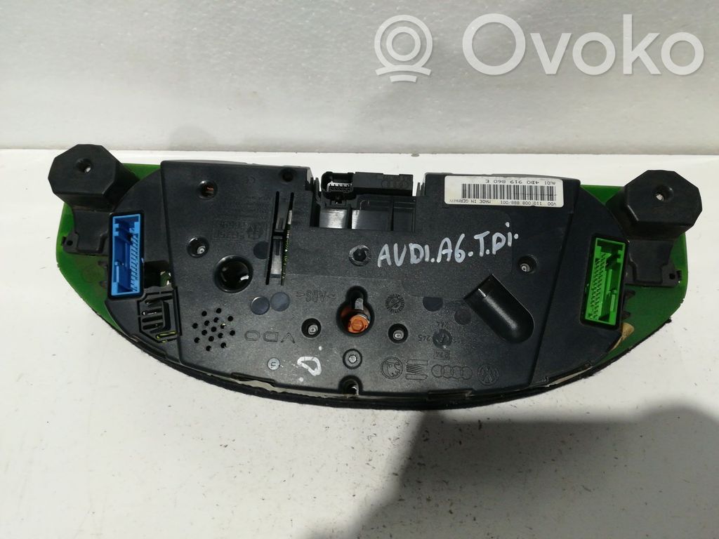 Audi A4 S4 B5 8D Vitezometru (grup de instrumente) 