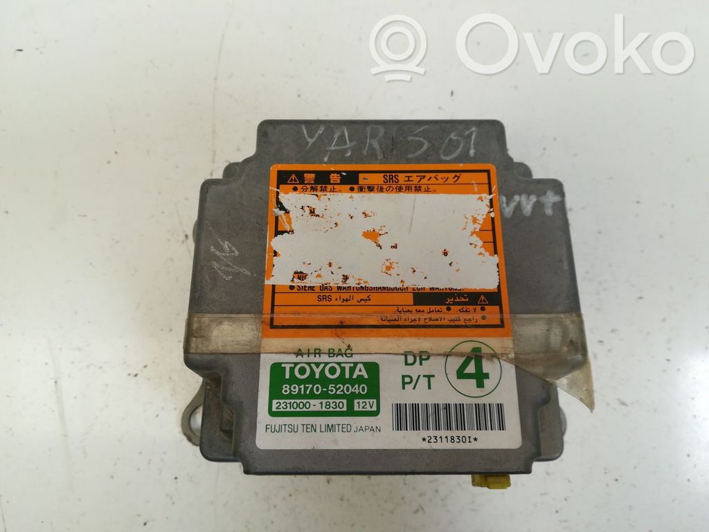 Unidad de control/módulo del Airbag   8917052040