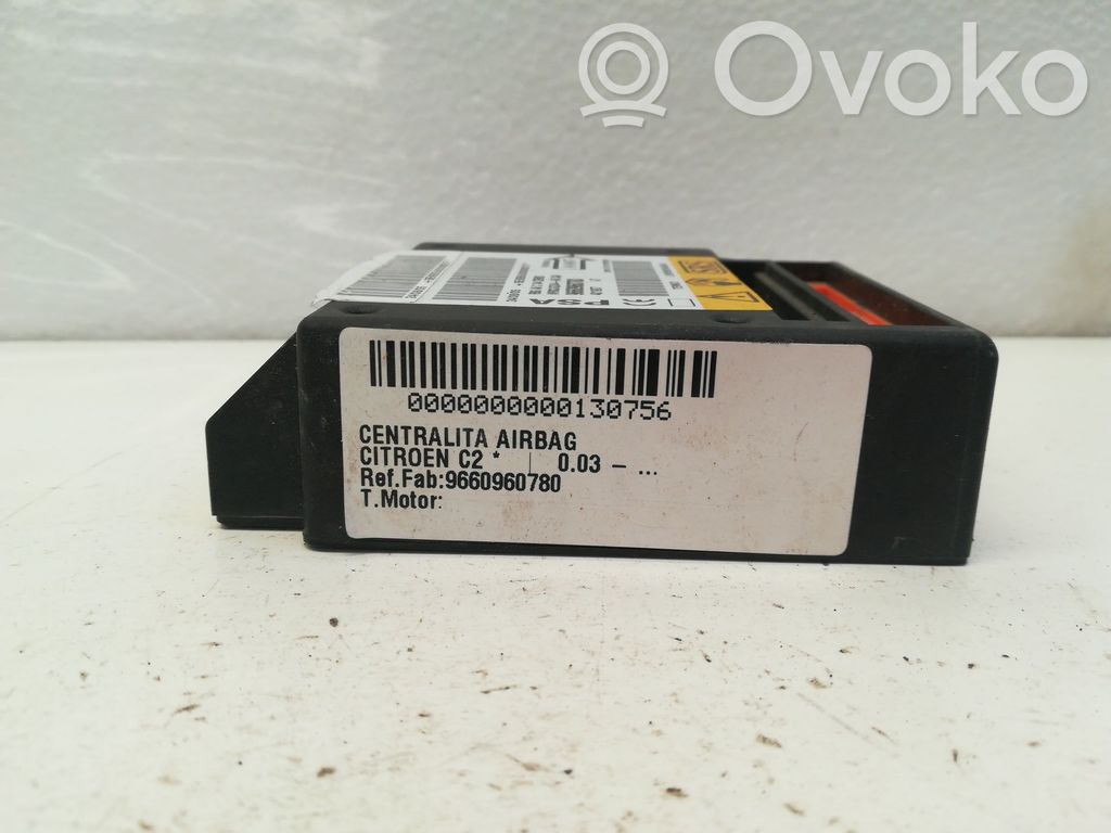 Citroen C2 Airbag control unit/module 