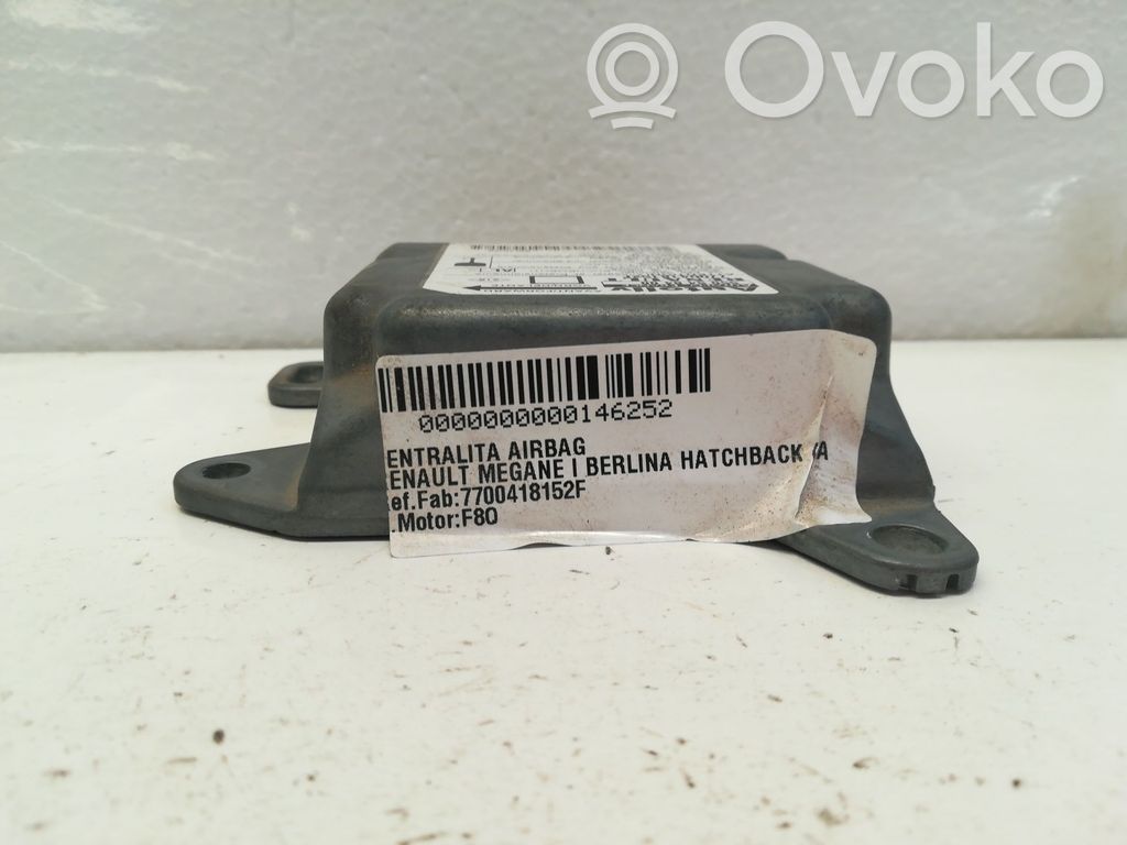 Renault Megane I Unitate/modul de comandă airbaguri 