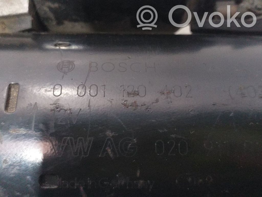 Motor de arranque   020911023T