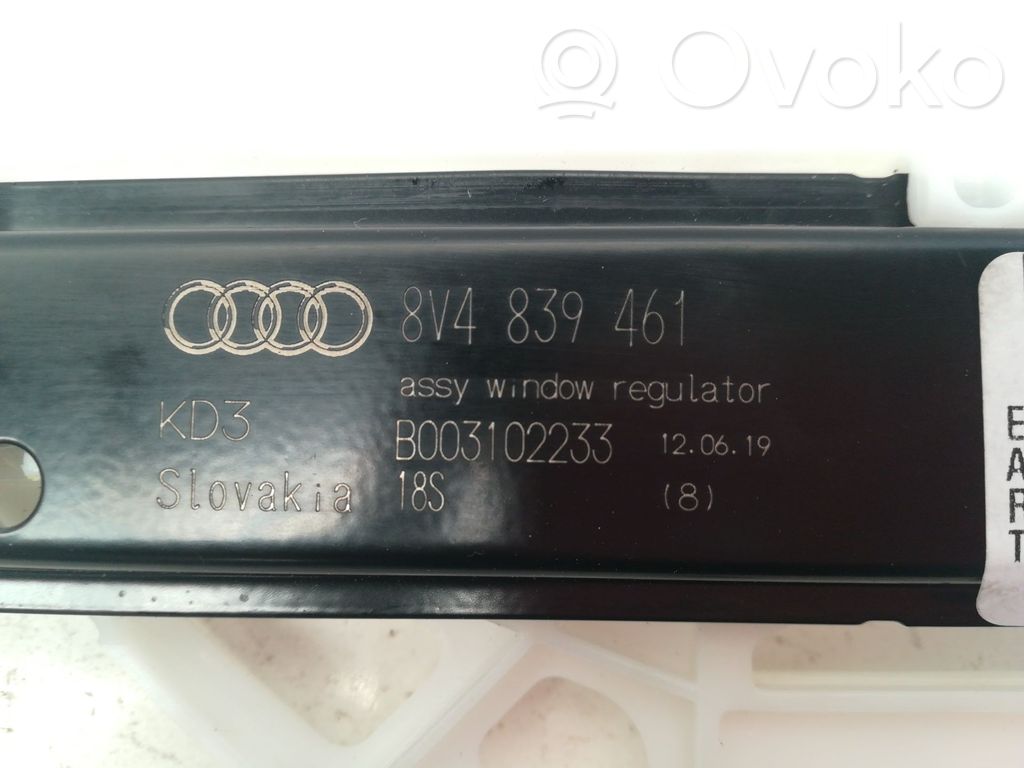 Audi A3 S3 A3 Sportback 8P Macara geam spate manuală 