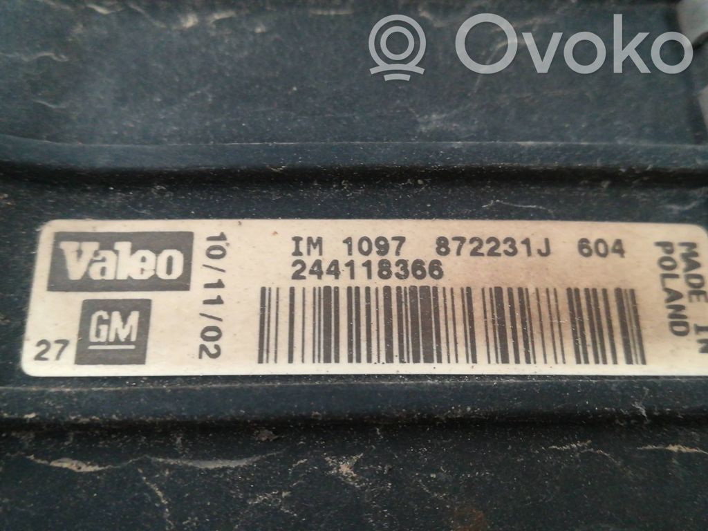Radiador intercooler   244118366