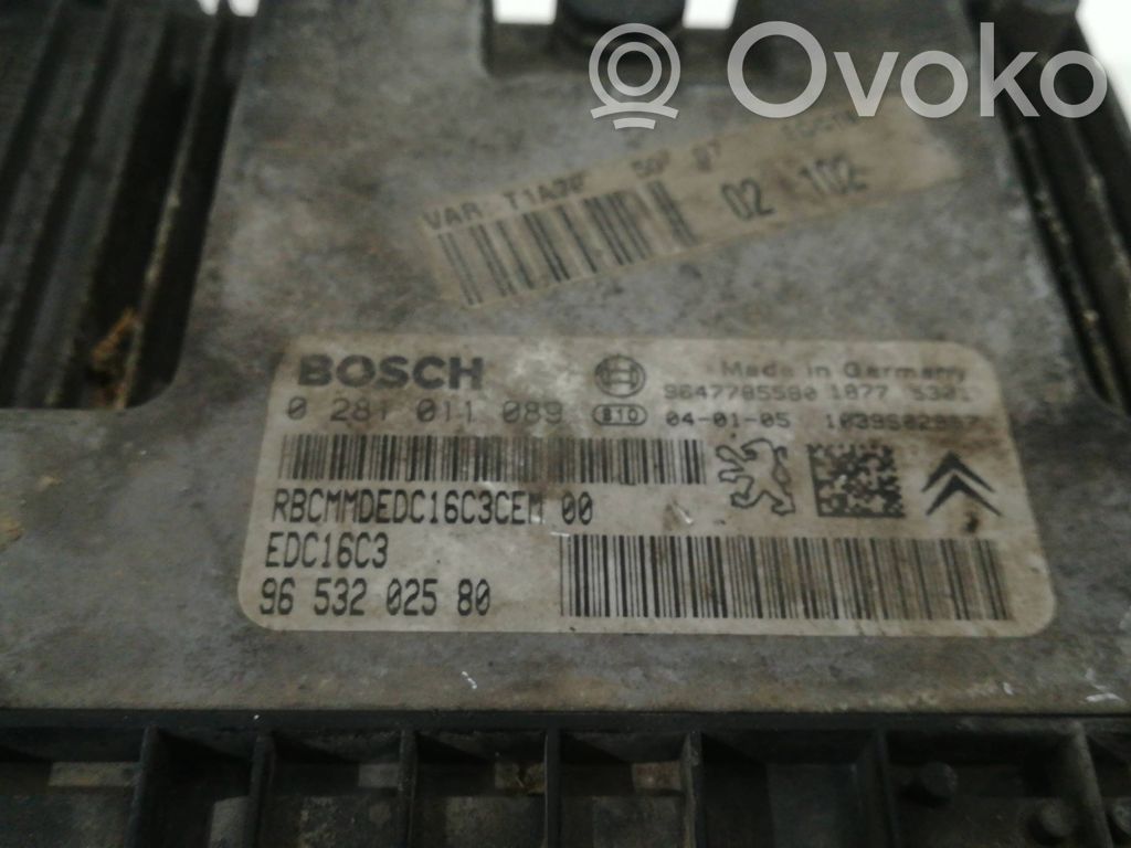 Peugeot 206 Centralina/modulo del motore