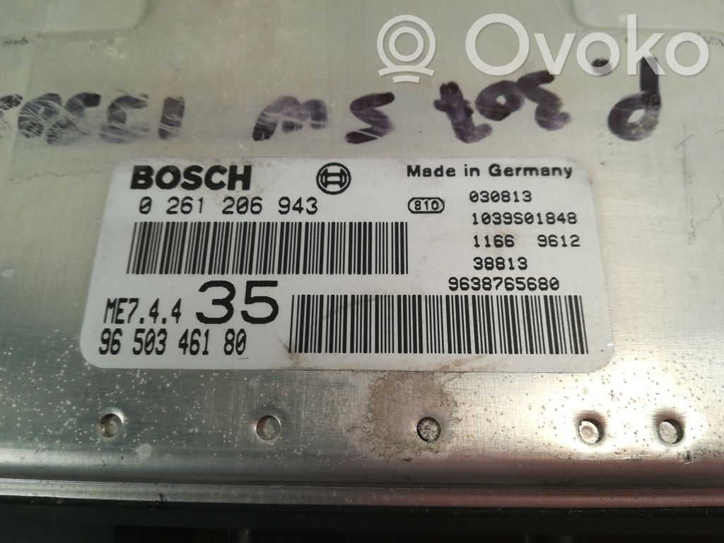 Sterownik / Moduł ECU   0261206943