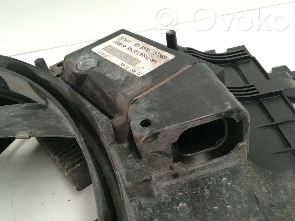 Mercedes-Benz C W203 Ventilateur de refroidissement de radiateur électrique