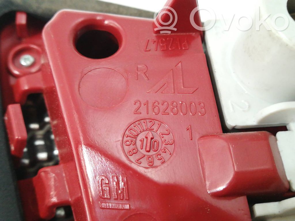 Opel Meriva B Luci posteriori del portellone del bagagliaio