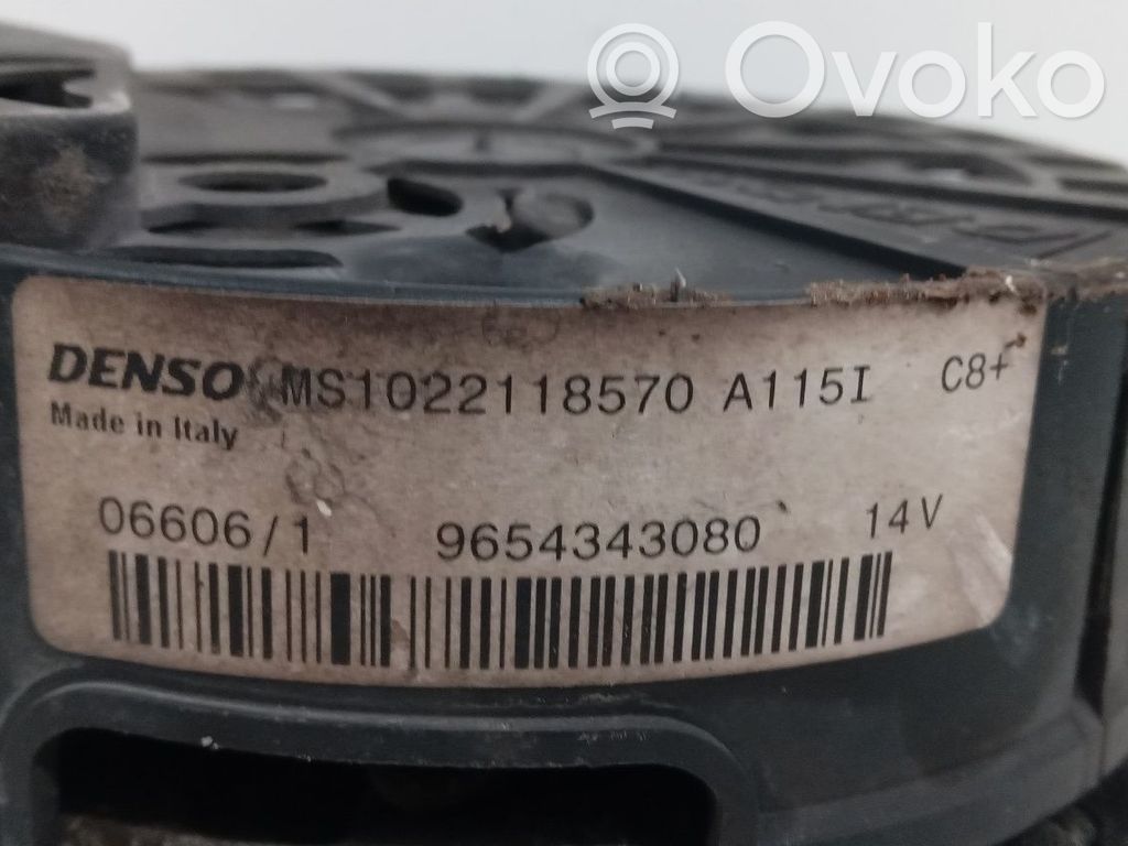 Peugeot 207 Generator/alternator 