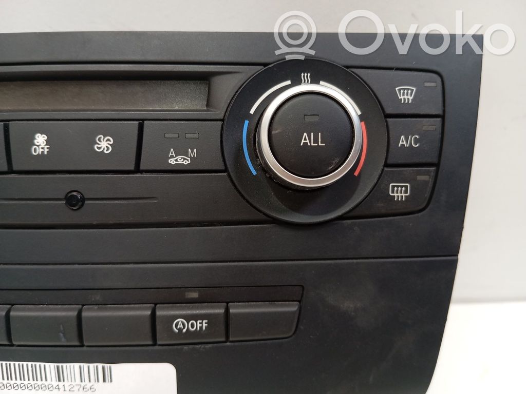 BMW 1 E82 E88 Climate control unit 