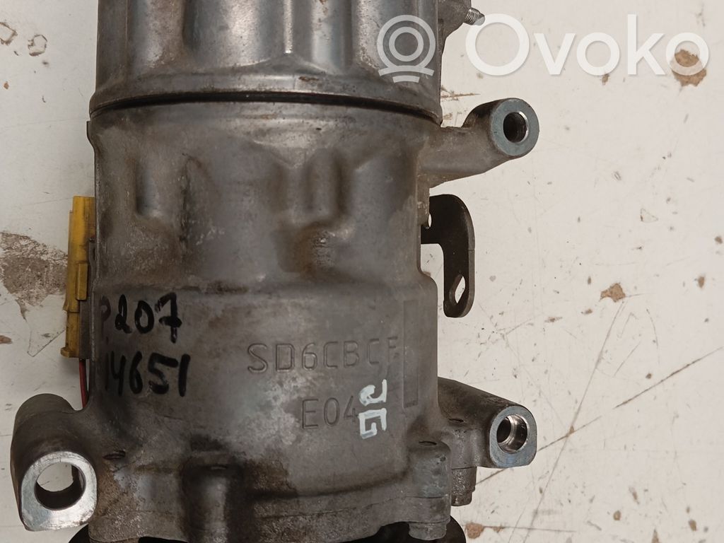 Peugeot 207 Klimakompressor Pumpe 