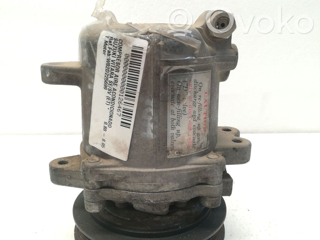Suzuki Vitara (ET/TA) Compressore aria condizionata (A/C) (pompa) 