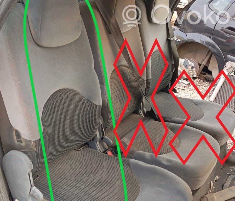Asiento trasero