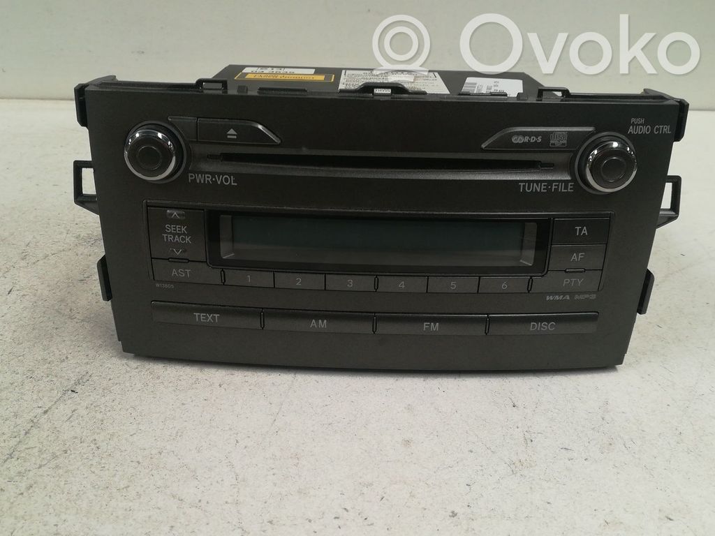 Toyota Auris 150 Radio/CD/DVD/GPS-pääyksikkö