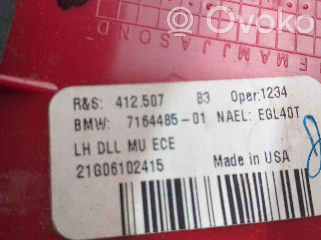 BMW X5 E53 Feux arrière sur hayon 