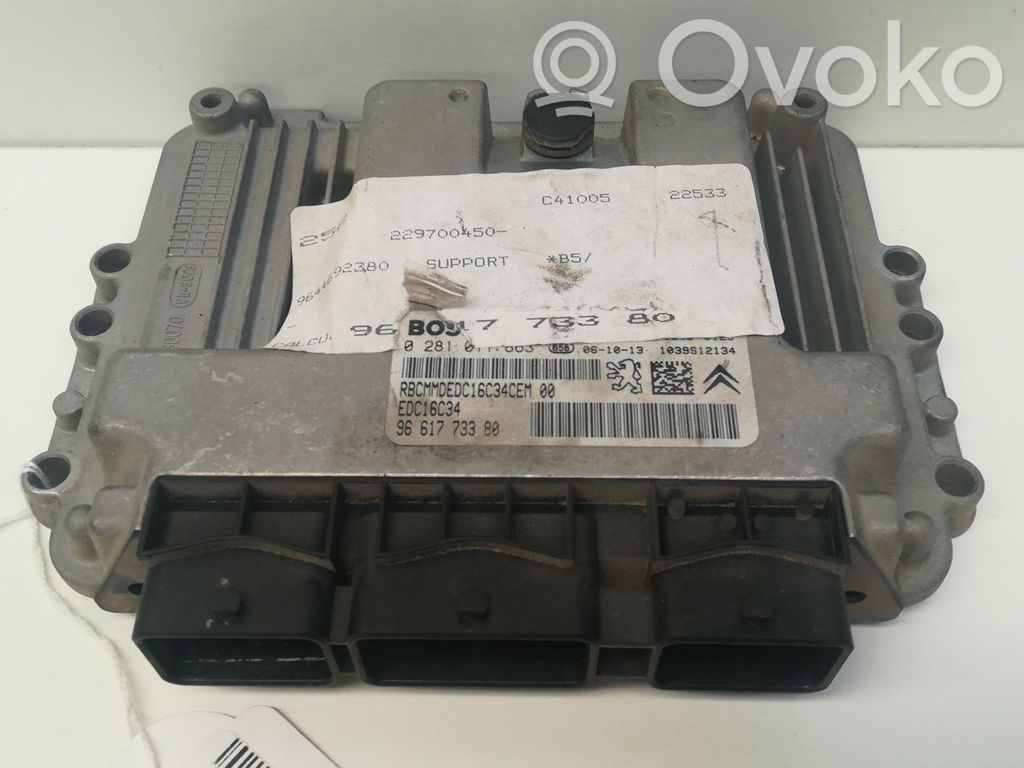 Citroen C4 I Sterownik / Moduł ECU 