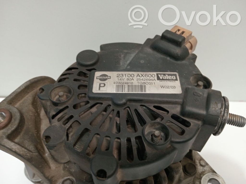 Nissan Micra Alternador 