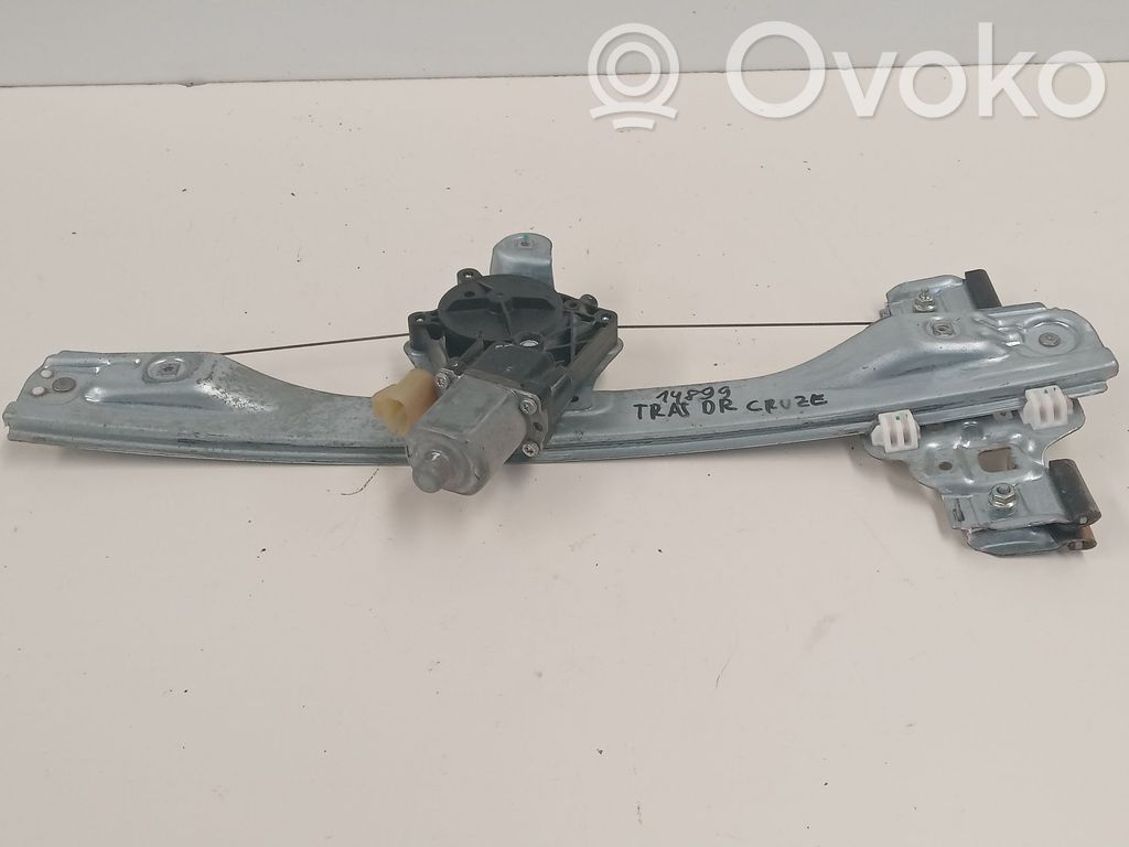 Chevrolet Cruze Fensterheber mechanisch Tür hinten 