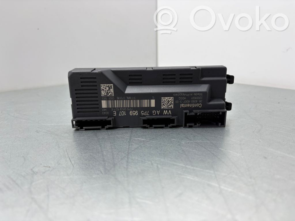 Porsche Macan (95B) Tailgate/trunk control unit/module 