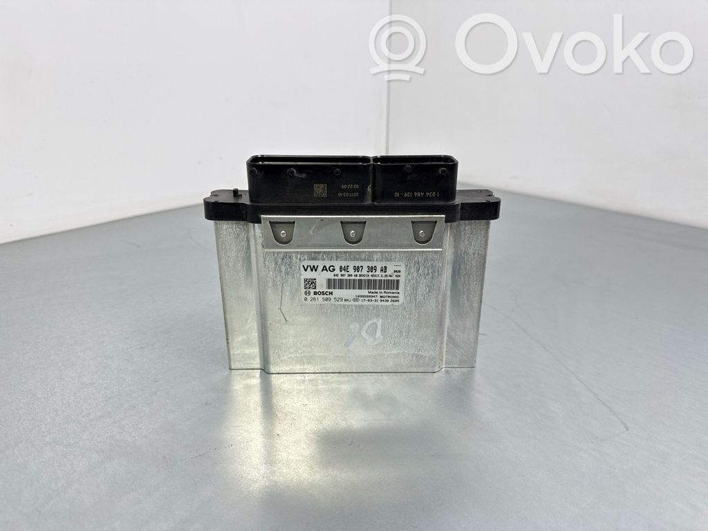 Engine control unit/module   04E907309AB,0261S09529
