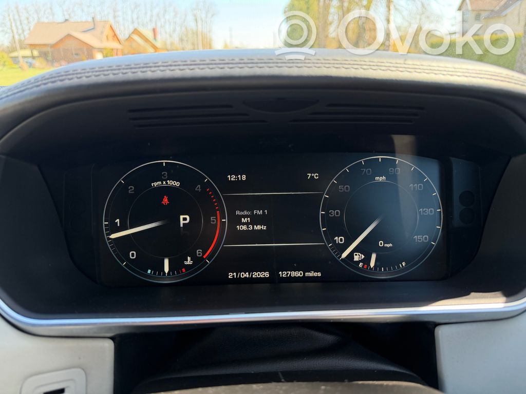 Land Rover Range Rover Sport L494 Tachimetro (quadro strumenti) 