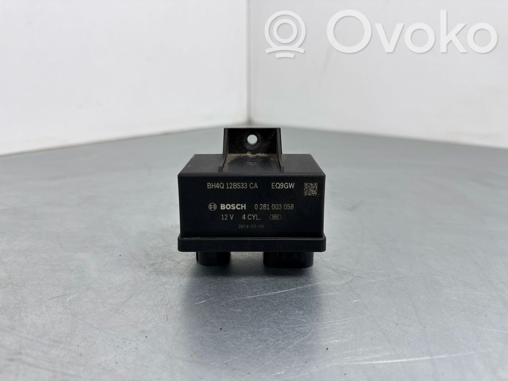 Przekaźnik / Modul układu ogrzewania wstępnego   BH4Q12B533CA,0281003058,20140308