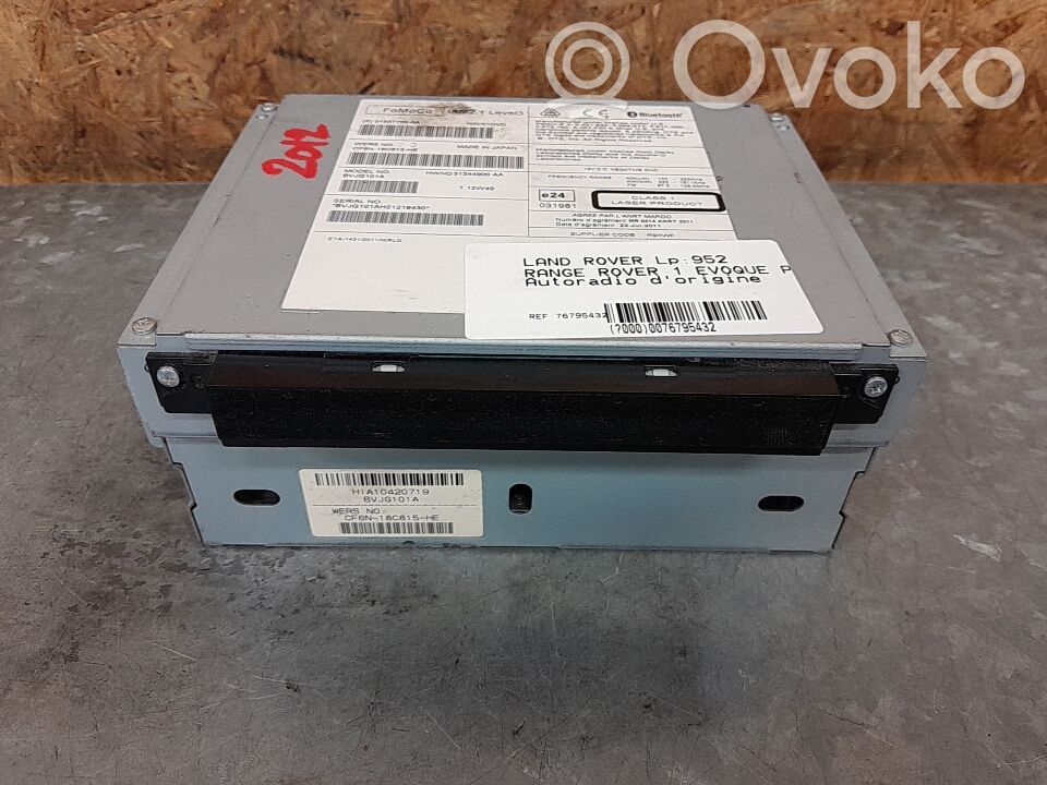 Land Rover Range Rover Evoque L538 Unitate principală radio/CD/DVD/GPS 