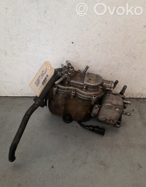 Volkswagen Touareg I Fuel filter bracket/mount holder 