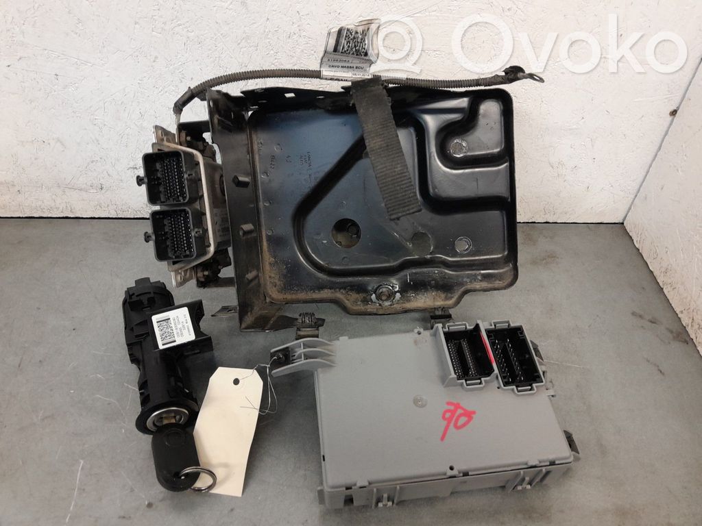 Fiat Panda III Engine ECU kit and lock set 