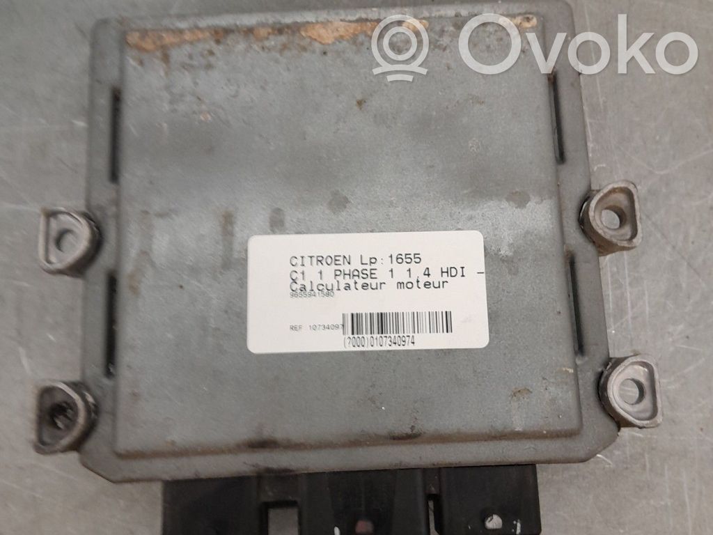 Citroen C1 Engine control unit/module 