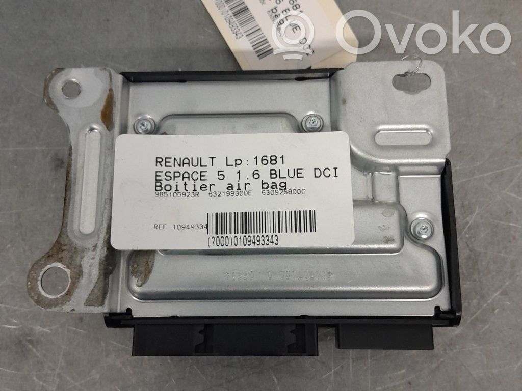 Renault Espace V (RFC) Sterownik / Moduł Airbag 