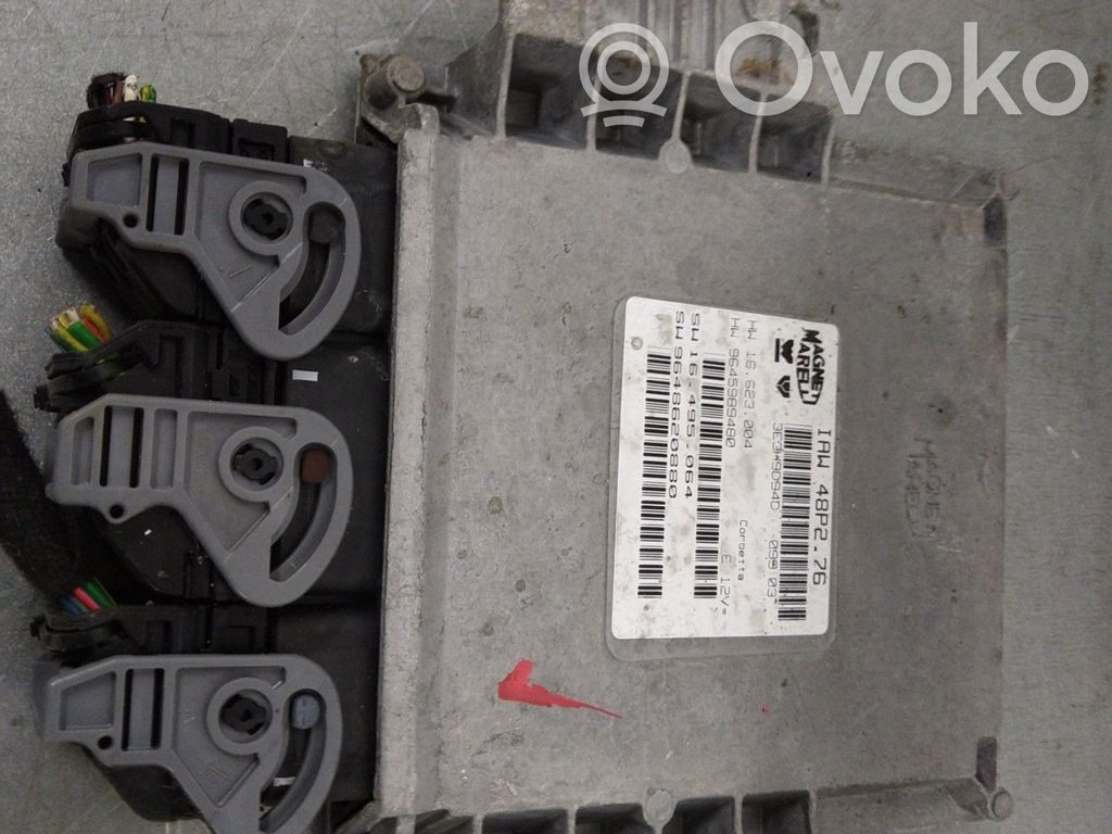 Peugeot 206 Engine control unit/module 