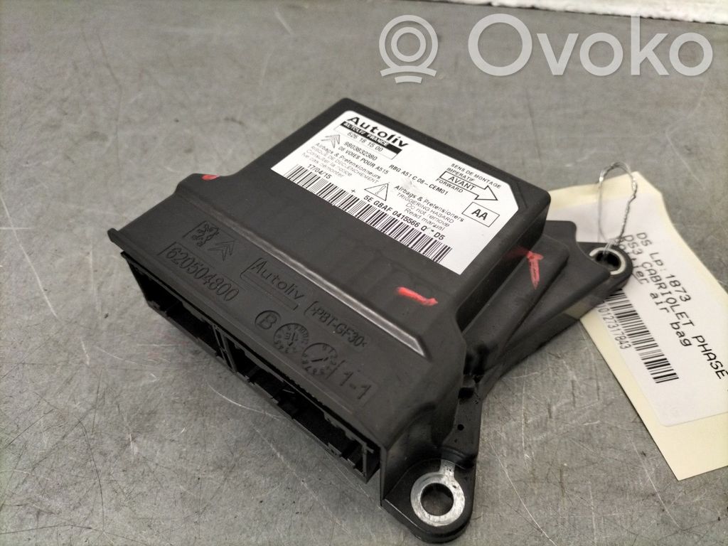 DS Automobiles 3 Unitate/modul de comandă airbaguri 
