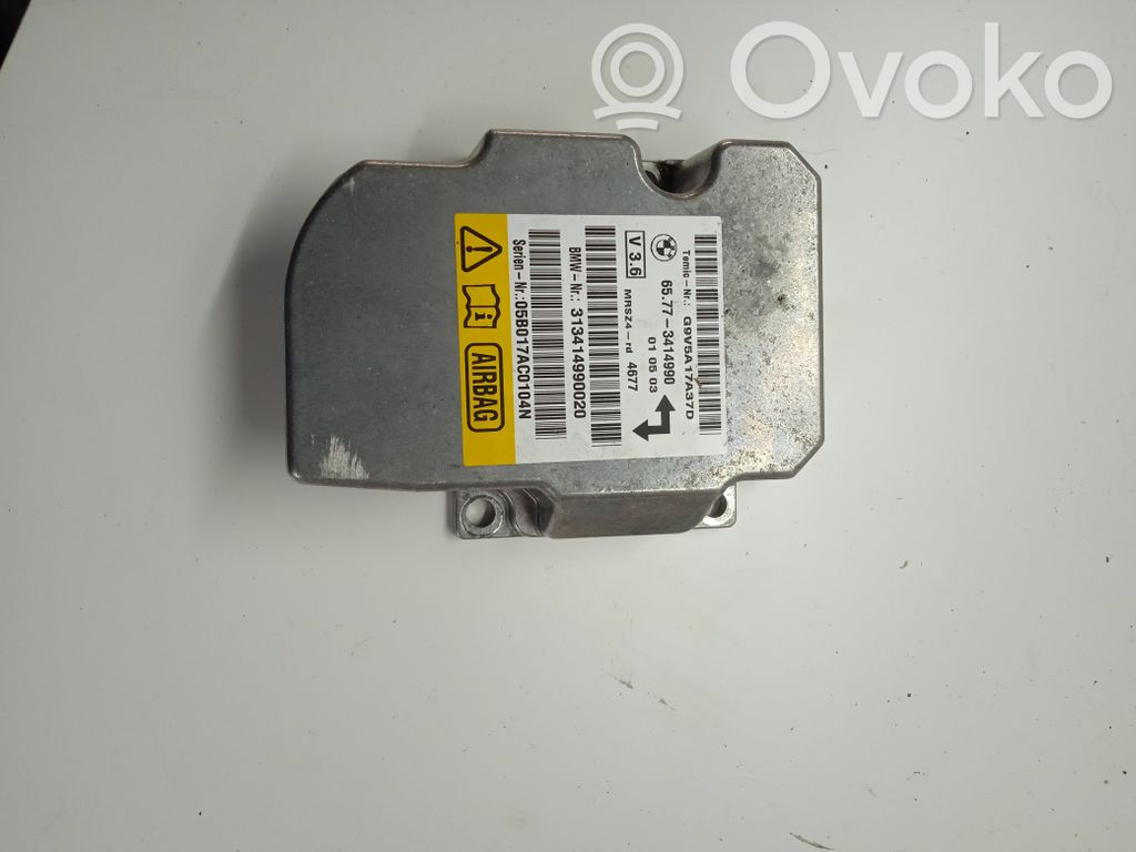 BMW X3 E83 Module de contrôle airbag 