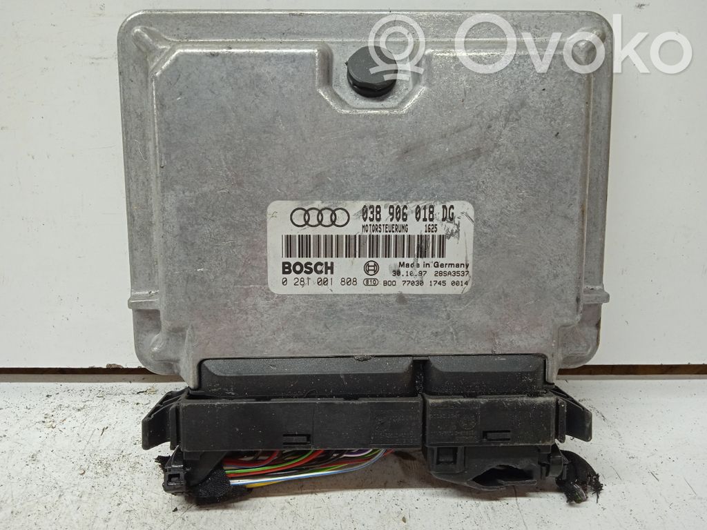 Engine control unit/module   038906018DG,0281001808