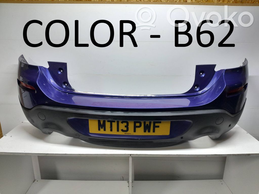 Mini Paceman (R61) Galinis bamperis 