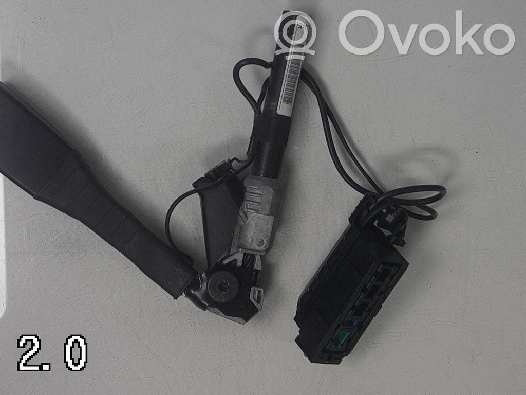 Opel Corsa D Hebilla del cinturón delantero 