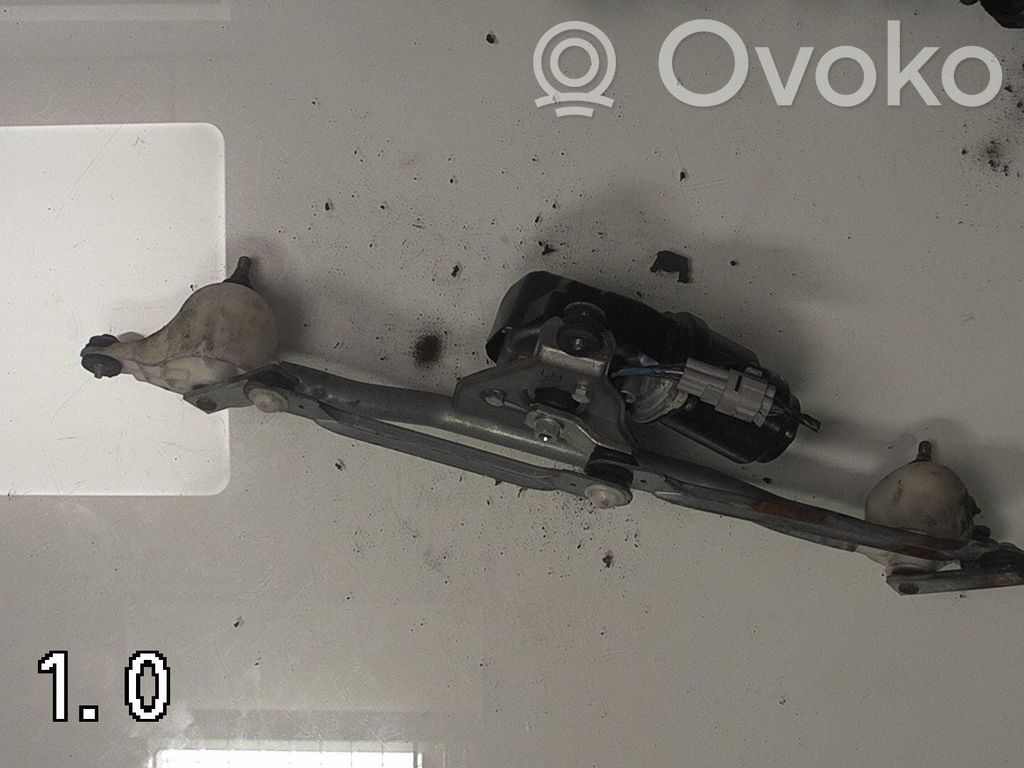 Front wiper linkage