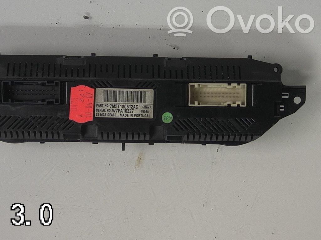 Climate control unit   7M5T18C612AC