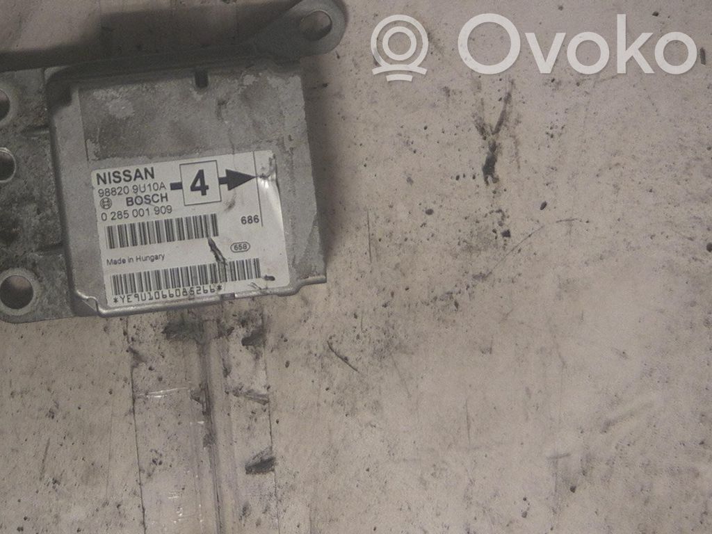 Sensor impacto/accidente para activar Airbag   988209U10A4