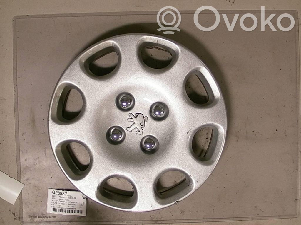 Peugeot 206 Original wheel cap 