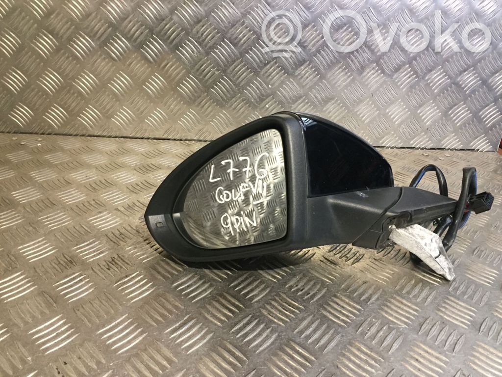 Volkswagen Golf Sportsvan Specchietto retrovisore elettrico portiera anteriore 