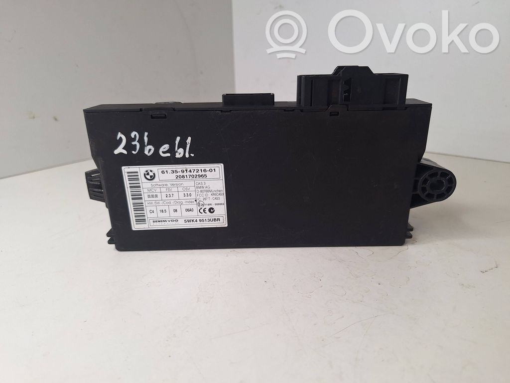 CAS control unit/module   9147216,2081702965,5WK49513UBR