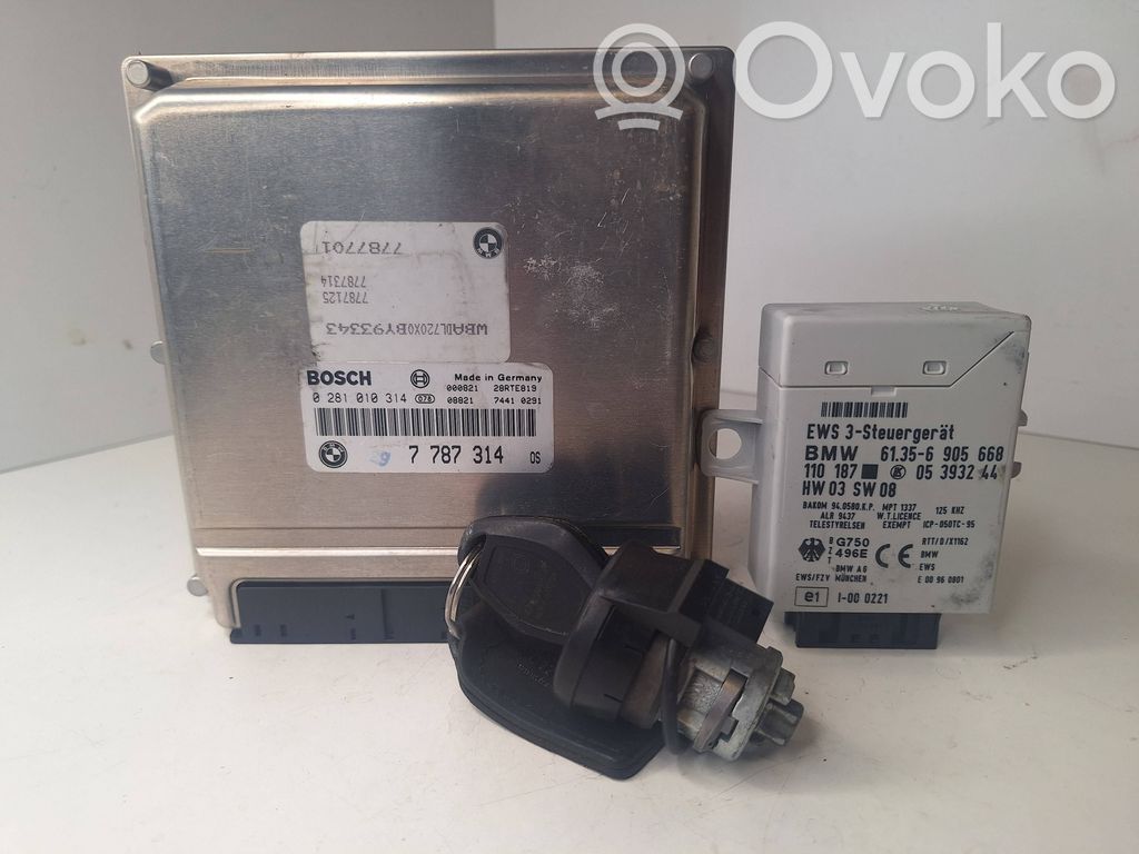BMW 5 E39 Engine control unit/module 