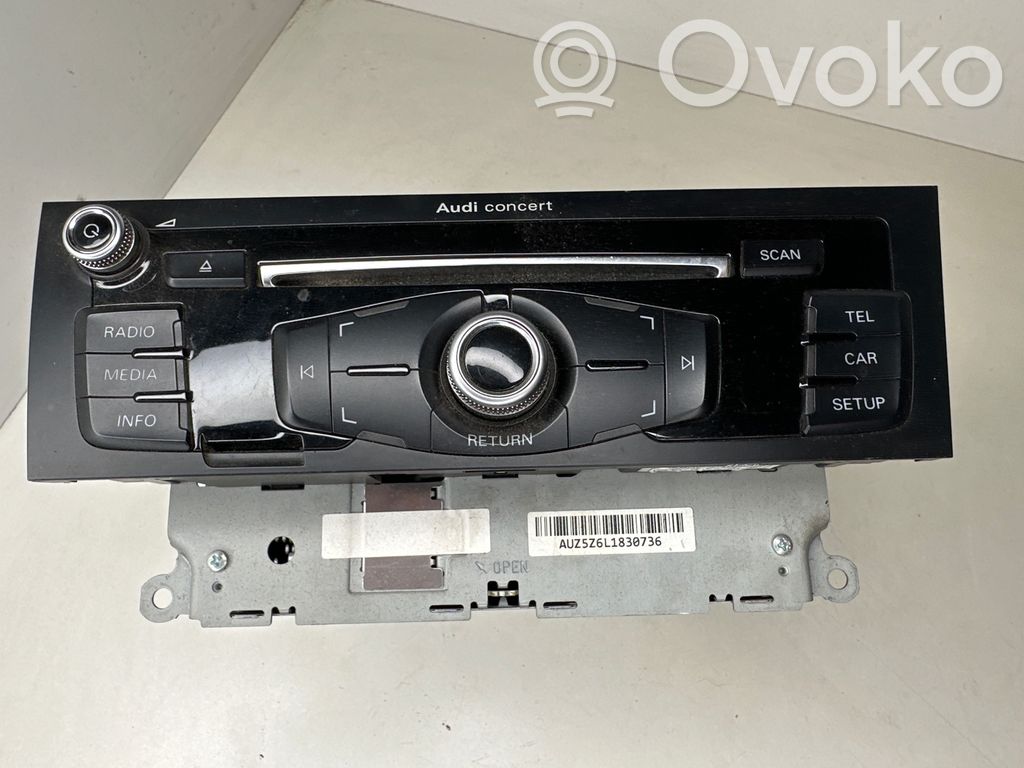 Audi A5 8T 8F Unidad delantera de radio/CD/DVD/GPS 