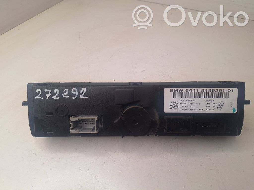 Unidad de control climatización   9199261,A2C53338454,080157922