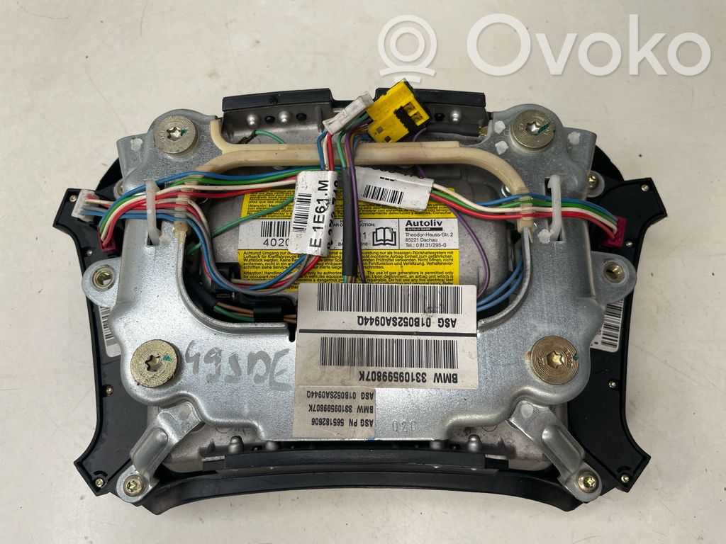 Poduszka powietrzna Airbag kierownicy   565182606,33109599807K,01B052SA0944Q