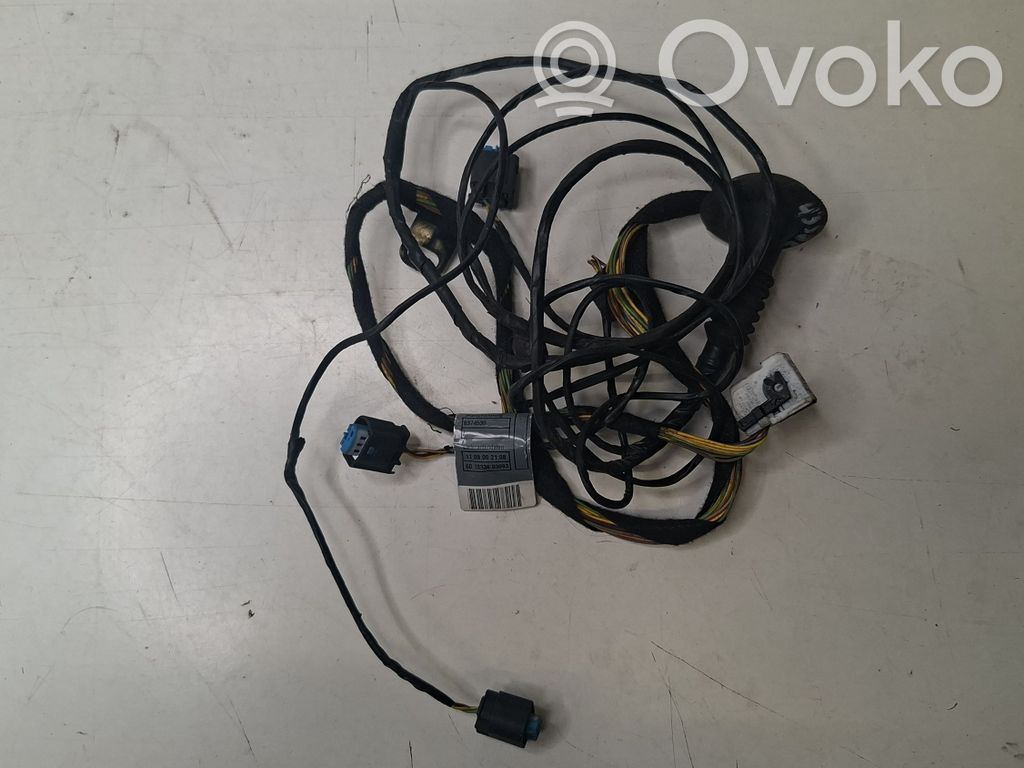 BMW 3 E46 Parkošanas (PDC) sensoru vadu instalācija 